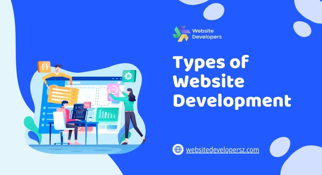 Types of Website Development
